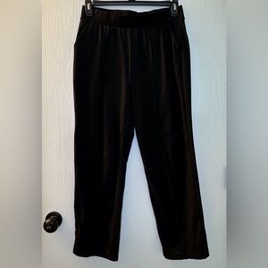 Mondetta solid black casual athletic pull‎ on joggers pants women’s medium